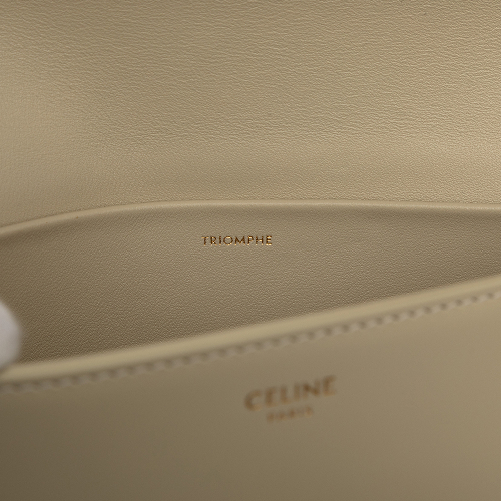 Pre-Loved Celine Shiny Calfskin Claude Shoulder Bag - Picture 5 of 8